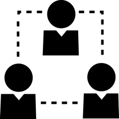 People Connected Laser Cut Svg File, Free Vectors File